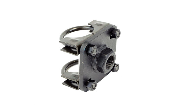 7110-1326 - Zirkona Welded Pole Mount with tube clamps