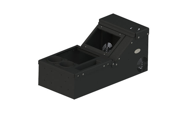 7170-0567-00 - KIT - WIDE BODY CONSOLE, CUP HOLDER, POCKET; Includes 3 faceplates and 3 filler panels.