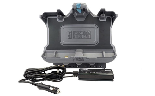 7170-0901-03 - Kit: F110 G6 TRI RF CRADLE (7160-1642-03) and GETAC 120W POWER ADAPTER W/CIGARETTE LIGHTER CONNECTOR (#7300-0471)