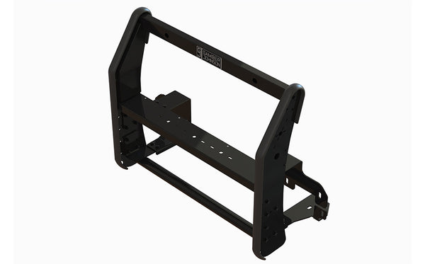 7170-0925-02 - 2021+ Ford F-150 Steel Push Bumper with Light Bar