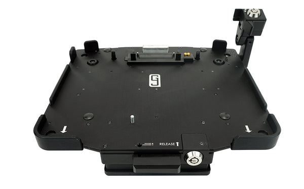 7300-0597-32 - KIT: Panasonic Toughbook 20 Trimline™ Laptop Vehicle Docking Station, LITE Port, DUAL RF with Screen Lock Arm (7300-0192) and Lind Auto Power Adapter (7300-0194)