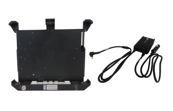 7300-0195-10 - KIT: Panasonic Toughbook 33 Trimline™ Tablet Cradle (no electronics) w/LIND Auto power adapter (7300-0197)