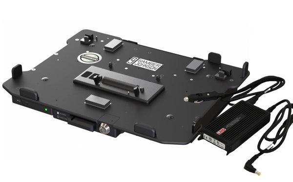 7300-0605-10 - Panasonic Toughbook ® 40 Trimline Laptop docking station, Full Port Replication, No RF with LIND 120W auto power adapter (7300-0610)