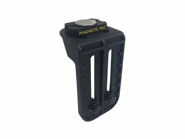 Havis C-MMSU-L | Magnetic Mic Clip with Side Mount Bracket