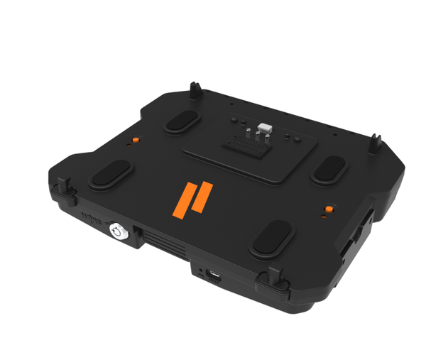 Havis DS-DELL-435-3 | Docking Station for Dell Pro Rugged 14″ & 13″, 5430, 7330, 5420, 5424, & 7424 Notebooks With Standard Port Replication & Triple Pass-Thru Antenna Connections