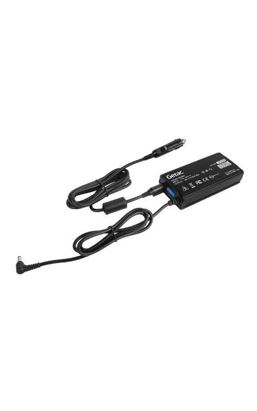 Getac 120W 11-16V, 22-32V DC Vehicle adapter, 3 year warranty