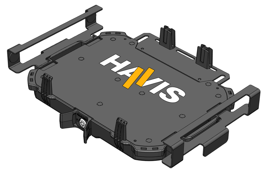 Havis UT-2019 | Havis Rugged Cradle for Dell 7230 and 7220 Rugged