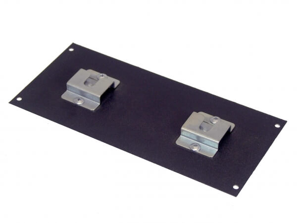 Havis C-FP4-MC2 | DISCONTINUED – 4″ Filler Plate With 2 Mic Clips