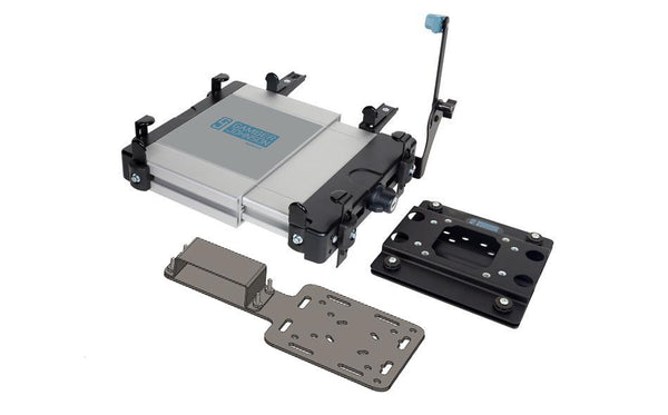 Gamber-Johnson: KIT: NotePadâ„¢ V-LT Universal Cradle (7160-0402), Shock/vibration Isolator (7160-0351), Screen Support (7160-0251), Power Supply Mount (7160-0539)