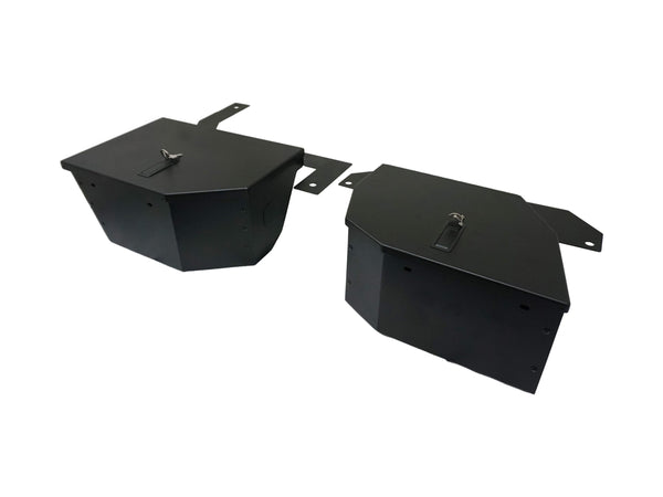 Havis C-SBX-106 | Lockable Under-Seat 2-Piece Storage Box for 2020‐2024 Dodge Ram 2500 & 3500 Crew Cab Pickup Truck