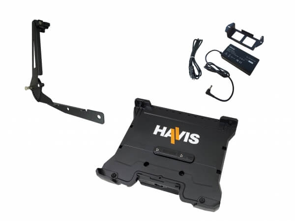 Havis PKG-DS-GTC-1207 - Package - Cradle For Getac B360 and B360 Pro Laptops With External Power Supply and Screen Support