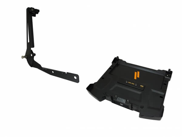 Havis PKG-DS-GTC-611-3 - Package - Docking Station For Getac S410 Notebook With Triple Pass-Thru Antenna Connections and Screen Support