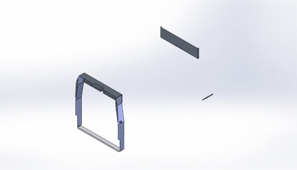 Havis PT-A-308 - 2014-2023 Dodge Ram Promaster Prisoner Transport Replacement Trim Kit for One or Two Compartment Systems