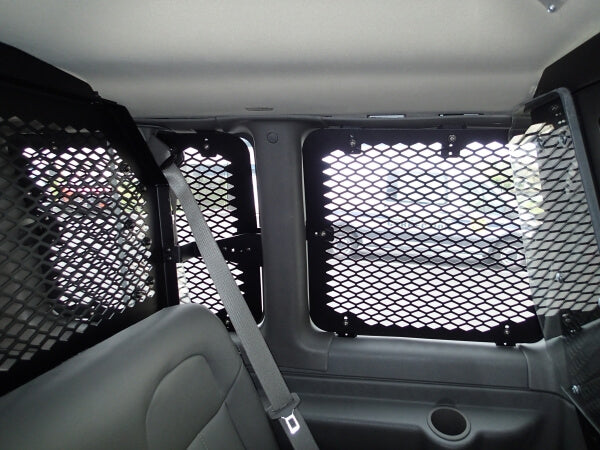 Havis WGI-C3 | Interior Window Guard Kit For 1997-2025 Chevrolet G-Series Standard Length Van With Swing Out Side Doors, 8 Windows, 12 Passenger