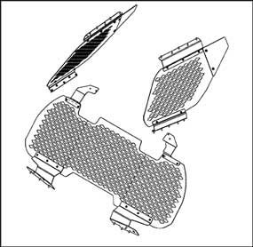 Havis WGI-F28-RC | Window Guards for 2020-2025 Ford Interceptor Utility