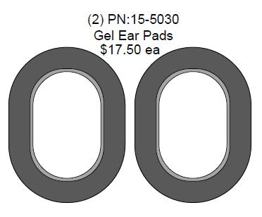 15-5030 Setcom Gel Ear Pads (each)