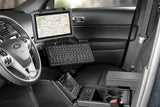 7170-0166-03 - Kit, 2012-2019 Ford PI UTILITY Console Box, Cup Holder and Vertical Surface Mount w/ hardware bag (for armrest).   Includes 3  faceplates and 3  filler panels.