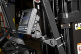 7160-0421 - Dual Clam Shell with 3” Arm and Large Back Plate
