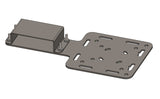 7160-0539 - Power supply Mount - Attach this mount between the docking station and clevis. Accommodates most LIND power supplies and Panasonic docks: M1,G1/G2,Getac docks: S400, F110,V110,T800