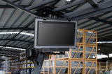 7160-0586 - Overhead Guard Mount with Dual Clam Shell