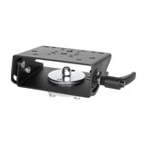 7160-0750 - VESA 75 / GJ Standard Clevis with 3-stud adapter plate for smiley-face mounting pattern. (VESA 75, GJ, AMPS, NEC mounting patterns) 