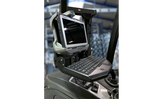 7160-0799 - Tablet keyboard Mount. Attaches to the back of any Gamber-Johnson Tablet Docking Station or Cradle using the 75mm  VESA pattern