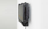 7160-0879 - QUICK RELEASE WALL MOUNT FOR GETAC F110.  Two-piece quick release adapter plate with power supply holder.