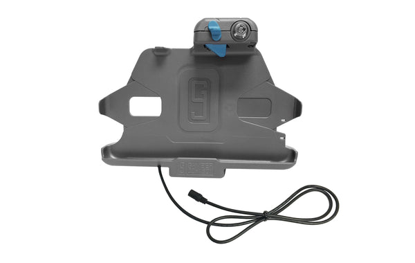 7160-1368-30 - Samsung Galaxy Tab Active2/Active3/Active5  DUAL USB Dock with MP205 connector.  Connect to a power supply with mating MP205 connector jack. 