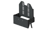 7160-1257-01 - Tall back plate - Vertical tablet keyboard mount.  AMPS, 2.5" square, 75 mm VESA and 2.7" hole pattern to attach keyboard 