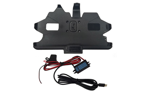 7160-1313-00 - Samsung Tab Active2/Active3/Active5 Living Hinge Charging Cradle w /pwr adapter & bare wire lead