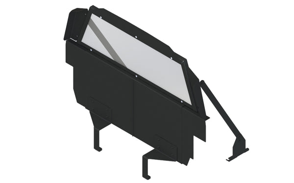 7160-1387-01 - 2020+ Ford Utility Cargo Partition, Poly