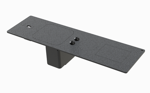 7160-1459 | 2020+ Ford PIU Media and Parking Brake Relocation Plate