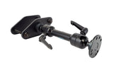 7160-1466 - Zirkona - 4" Diamond Mount with 6" Medium Dog-Bone Joiner and AMPs Plate