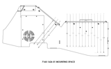7170-0883-00 - KIT - 2021+ Ford F-150 Wide Body Console Box with Printer Mount and Cup Holder