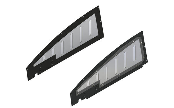 7160-1691 - 2011+ Dodge Charger Poly Window Guards 