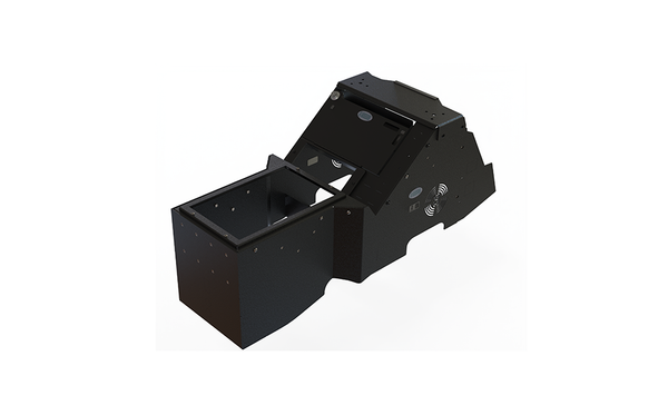 7160-1892-01 - Console Box- 2021+ FORD F150 WIDE-TO-NARROW CONSOLE, PRINTER MOUNT (NEW FEB 2024)