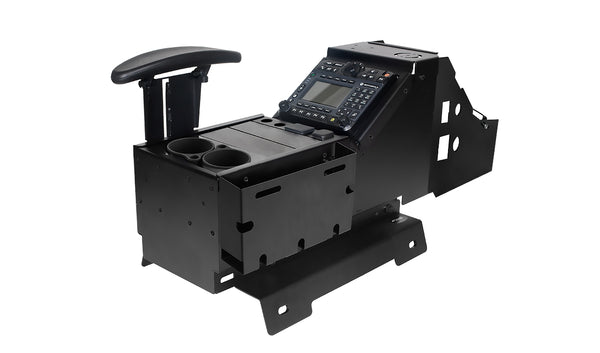 7170-0237-08 - Kit, 2015-2020 Tahoe Console Box (Silverado Truck) w/ Armrest, Cup Holder, Armrest, USB/AUX Input Faceplate, Side Pocket, Wings.   Includes 3  faceplates and 3  filler panels.