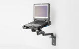 7170-0583-00 - HEAVY-DUTY EXTENDING WALL MOUNT  (Includes 7160-0976 Dual Articulating Arm w/STD clevis and 7160-0863 Wall Mount Bracket)