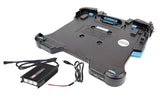 7170-0972-00 - KIT: Panasonic Toughbook 33 NO RF LITE Port Replication laptop vehicle docking station. Keyed alike (7160-0909-06) and LIND 120W Auto Power Adapter with Bare Wire Lead (7300-0461)