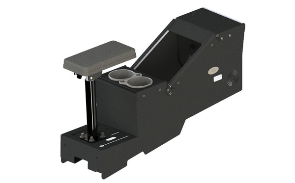 7170-0735-01 - KIT - 2020+ Ford Utility Short Console Box with Cup Holder and Pole Armrest