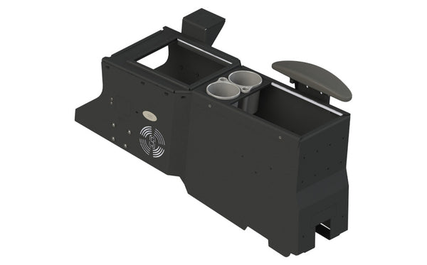 7170-0822-00 - KIT - 2020+ Ford Utility Deep Console Kit with Side Mount, Side Armrest and Cup Holder 