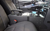 7170-0822-01 - KIT - 2020+ Ford Utility Deep Console Kit with Center Mount, Side Armrest and Cup Holder
