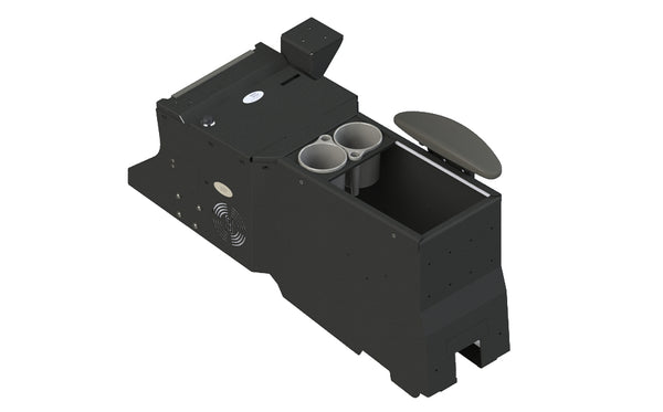 7170-0822-03 - KIT - 2020+ Ford Utility Deep Console Kit with PRNTR Mount, Side Armrest & Cup Holder 