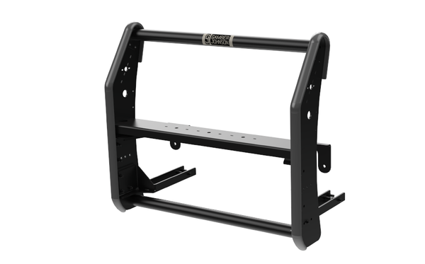 7170-0849-02 - 2021+ Chevrolet Tahoe Aluminum Push Bumper with Standard Bar 