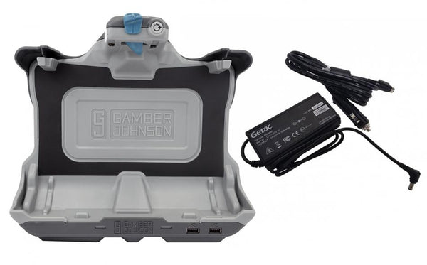 7170-0997 - KIT: Getac UX10 NO RF cradle (7160-1815-00) and Getac 120W power adapter w/ Cig lighter connector  (#7300-0471)  (was 7170-0878-03)