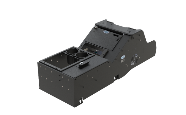 7170-1063-00 - KIT - 2019+ Chevy Silverado Wide Body Console with Printer Mount & Cup Holder - NEW 12152023