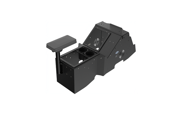 7170-1077-01 - KIT - 2021+ FORD F150 WIDE-TO-NARROW CONSOLE W/ CUP HOLDER & TALL ARMREST 