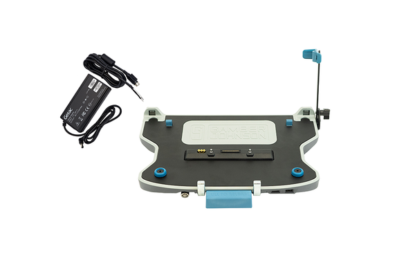 7170-1110-03 - KIT: Getac S510 TRI RF dock (7160-1929-03) and 120W Getac power adapter w/ Bare wire lead ( (#7300-0516)
