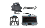 7170-0698-02 - KIT: Samsung Galaxy Tab Active Pro/ACTIVE4 PRO Docking Station (7160-1418-00) with Tab Active Pro Hand strap (7160-1465-00), Rugged Lite Backlit Keyboard (7160-1683-00), and Quick Release Keyboard Cradle(7160-1470-00)