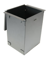 C-AP-0695-L | 6″ Accessory Pocket W/Hinged Lid & Lock, 9.5″ Deep